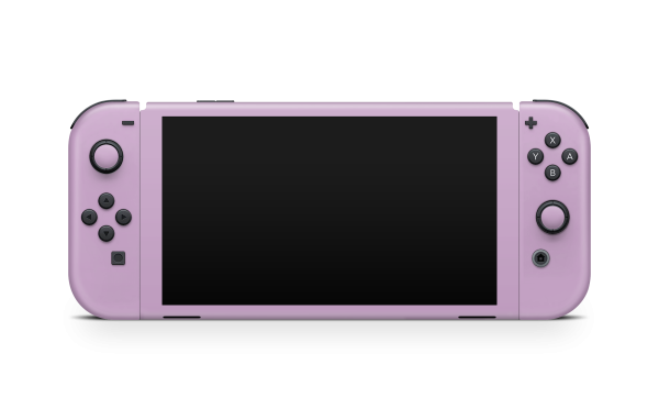 Nintendo Switch OLED Skin Soft Lilac Hot on Sale - Image 3
