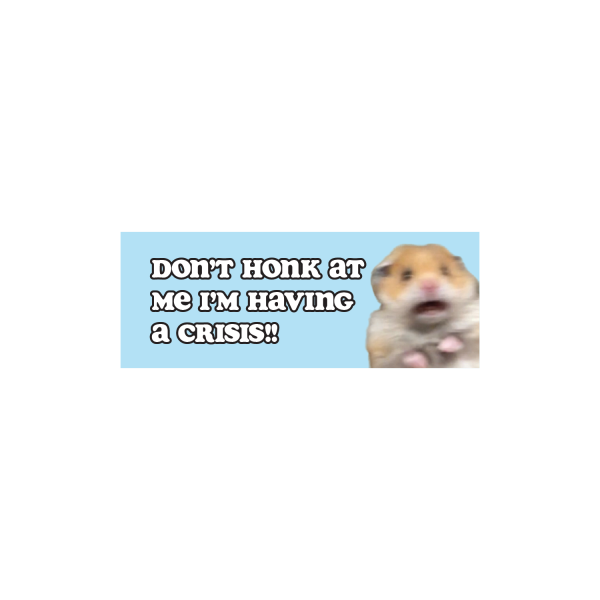 Don t Honk at Me I m Having A Crisis Online Sale - Image 2