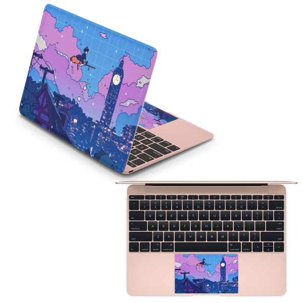 Apple MacBook Night Flight Skin Online Sale