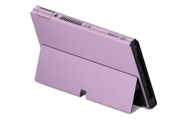 Nintendo Switch OLED Skin Soft Lilac Hot on Sale - Image 2