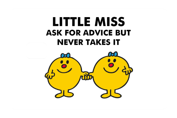 Little Miss Ask For Advice For Cheap - Image 2