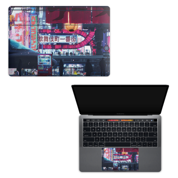 Apple MacBook Cyberpunk Streets Skin Hot on Sale - Image 5
