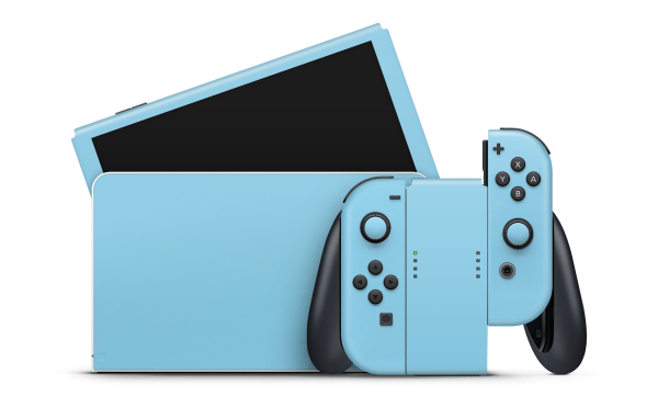 Nintendo Switch OLED Skin Sky Blue Supply