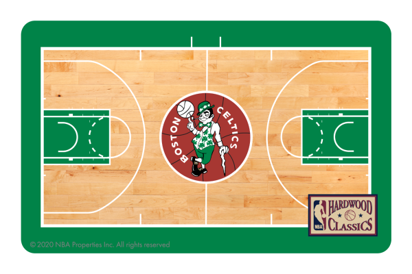 Boston Celtics: Retro Courtside Hardwood Classics Supply