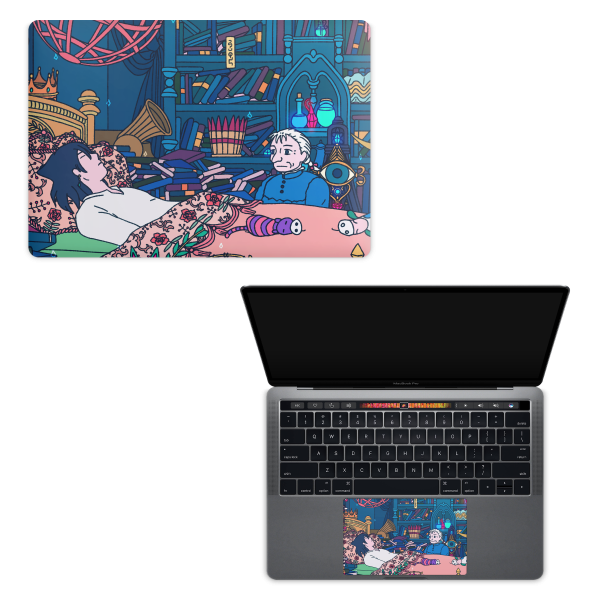 Apple MacBook Howl s Room Skin For Cheap - Image 5