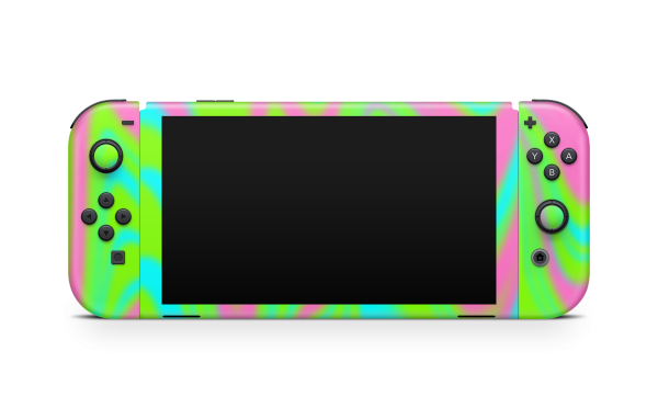 Nintendo Switch OLED Skin Acid Trip For Cheap - Image 2