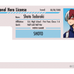 Hero License - Shoto Todoroki Fashion - Image 4