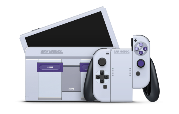 Nintendo Switch OLED Skin Retro SNES Discount
