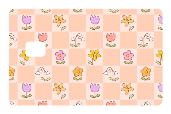 Checkered Flowers Fashion - Image 2