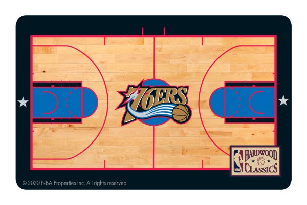 Philadelphia 76ers: Retro Courtside Hardwood Classics Online Hot Sale