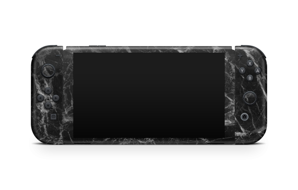 Nintendo Switch OLED Skin Black Marble Hot on Sale - Image 3