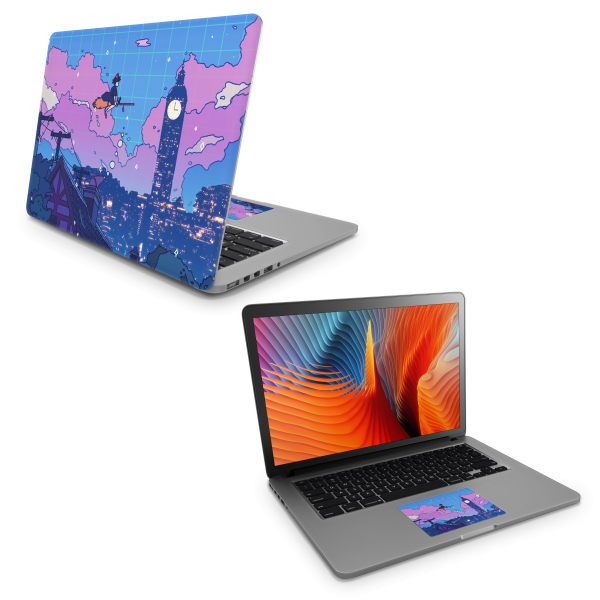 Apple MacBook Night Flight Skin Online Sale - Image 4