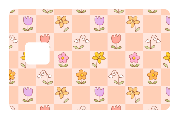 Checkered Flowers Fashion - Image 3