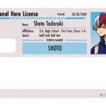 Hero License - Shoto Todoroki Fashion - Image 5