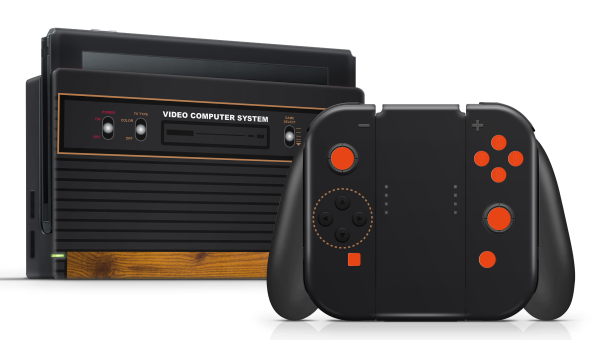 Nintendo Switch 2017 Skin Retro Atari Hot on Sale