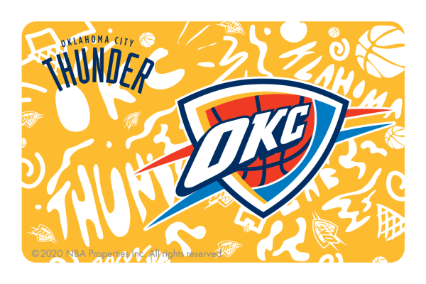 Oklahoma City Thunder: Team Mural Discount