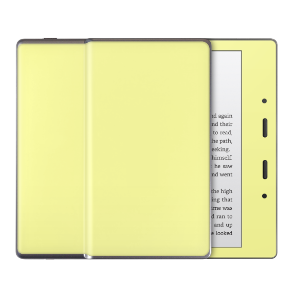 Pale Yellow Kindle eReader Skin Online Sale - Image 4