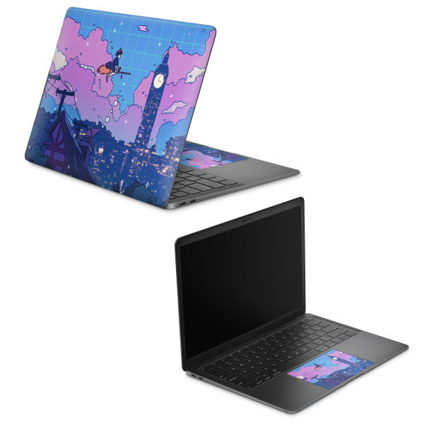 Apple MacBook Night Flight Skin Online Sale - Image 2