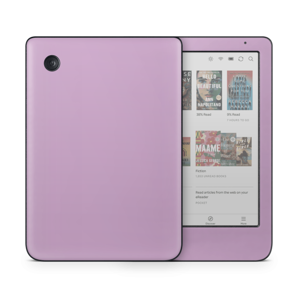 Soft Lilac Kobo eReader Skin Supply - Image 3