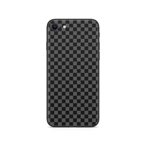 Apple iPhone Checkers black Skin For Discount - Image 2