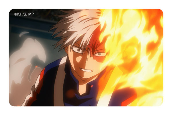 Shoto uses his fire Online Hot Sale