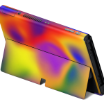 Nintendo Switch OLED Skin rainbow burst For Discount - Image 2