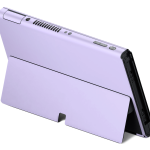 Nintendo Switch OLED Skin Light Lavender Fashion - Image 2