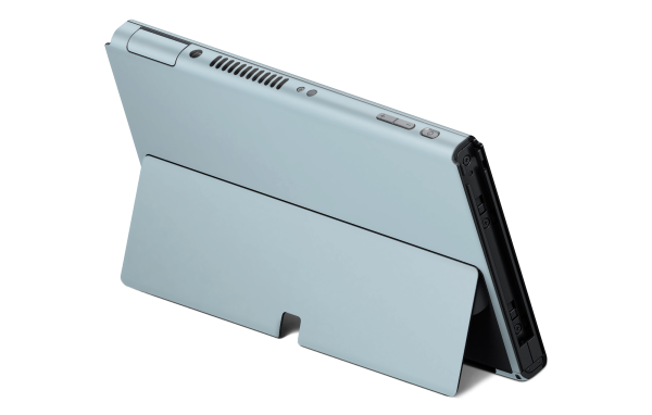 Nintendo Switch OLED Skin Baby Blue Supply - Image 2