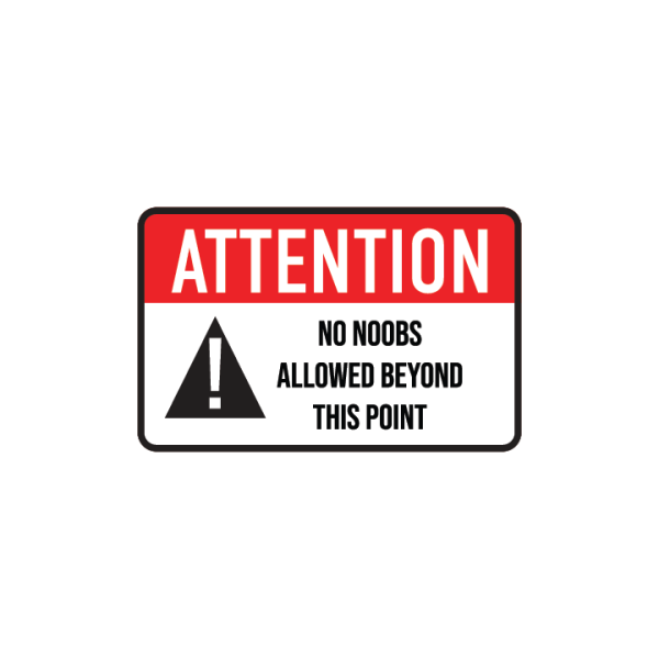 Attention: No Noobs Online now - Image 3