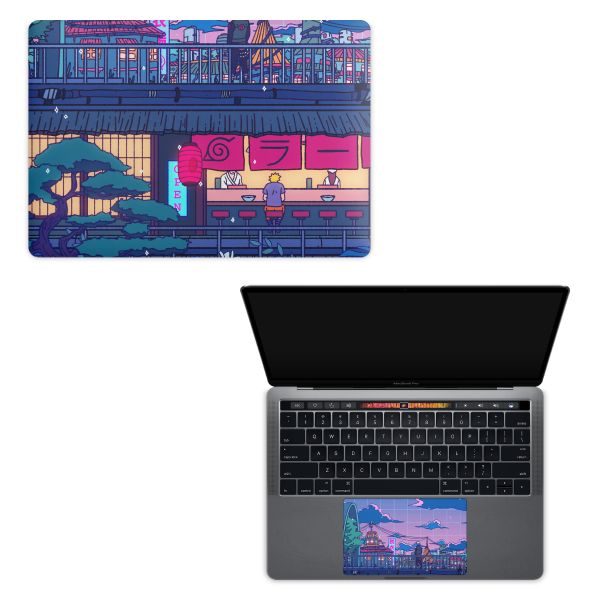 Apple MacBook Ramen Village Skin Online Hot Sale - Image 5