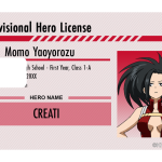 Hero License - Momo Yaoyorozu Sale - Image 3