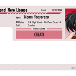 Hero License - Momo Yaoyorozu Sale - Image 4