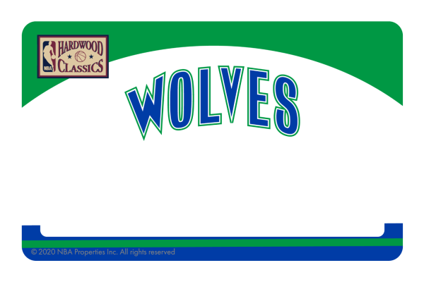 Minnesota Timberwolves: Home Warmups Hardwood Classics Sale - Image 4