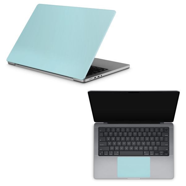 Apple MacBook Skin Powder Blue Hot on Sale - Image 5