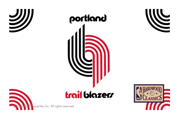 Portland Trailblazers: Throwback Hardwood Classics Supply - Image 2