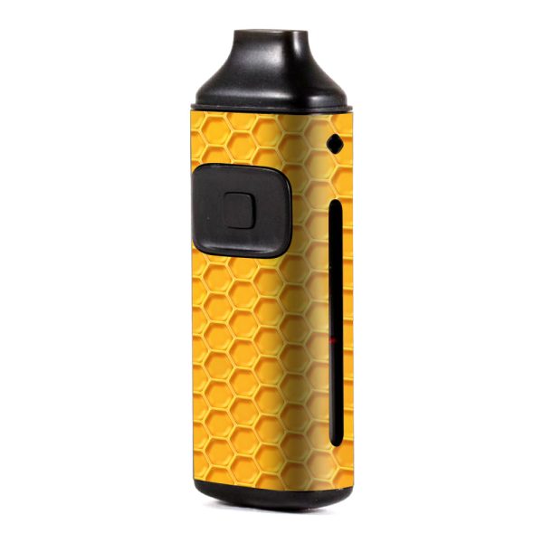 Yellow Honeycomb Breeze Aspire Skin For Discount